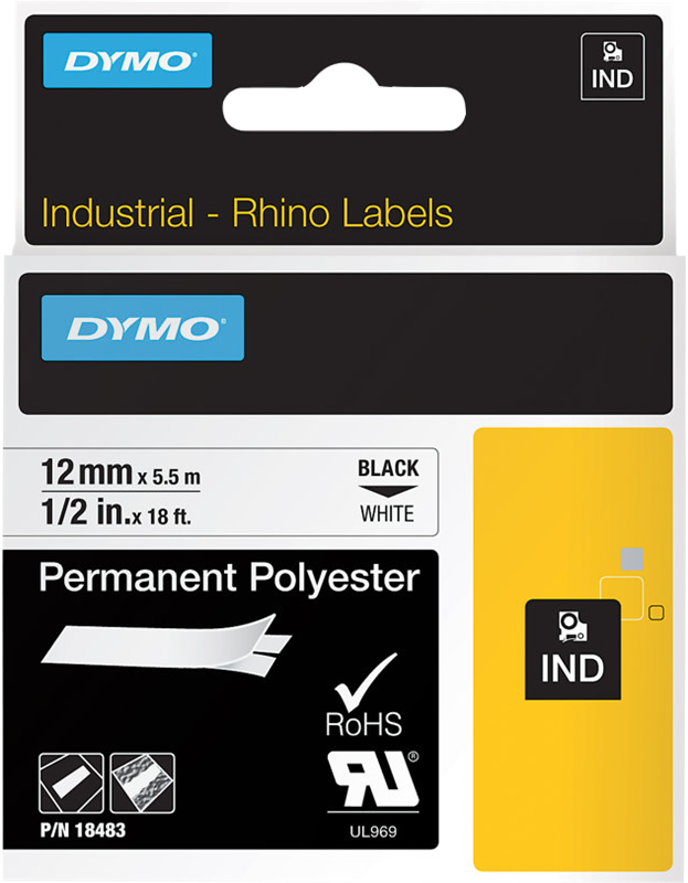 dymo-18483-rhino-industrie-permanente-polyesteretiketten-12mm-x-5-5m-schriftband-schwarz-auf-weiss-1