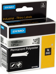 dymo-rhino-permanent-polyester-12mm-schriftband-schwarz-auf-silber-1